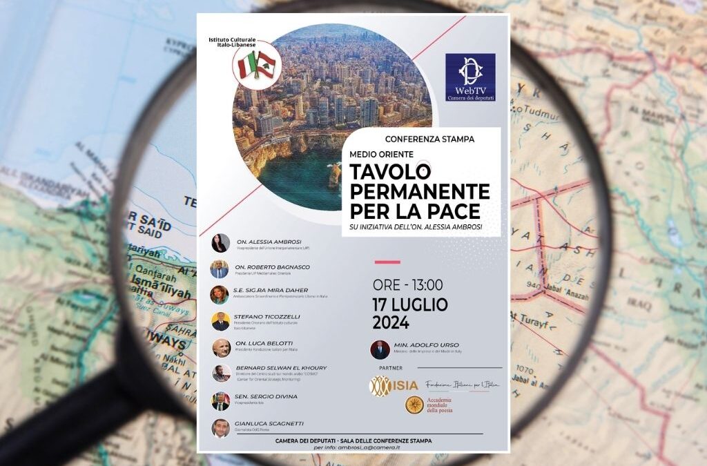 Rassegna Stampa Evento Tavolo Permanente per la Pace in Medio Oriente