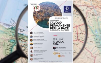 Rassegna Stampa Evento Tavolo Permanente per la Pace in Medio Oriente